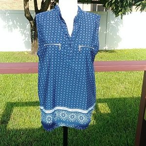 Time To Bloom Blouse.  L.